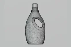 Detergent bottle 3d model
