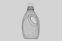Detergent bottle 3d model