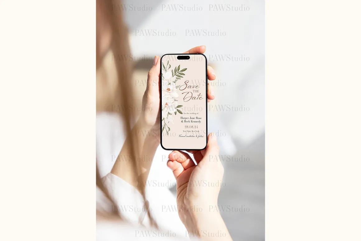 Device Mockup Phone In Hand