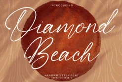 Diamond Beach Handwritten Font
