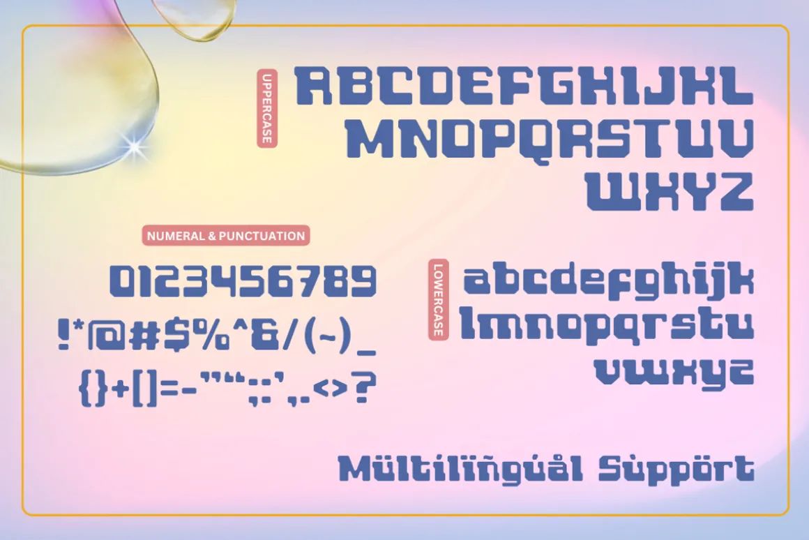 Digibats - Y2k Display Font