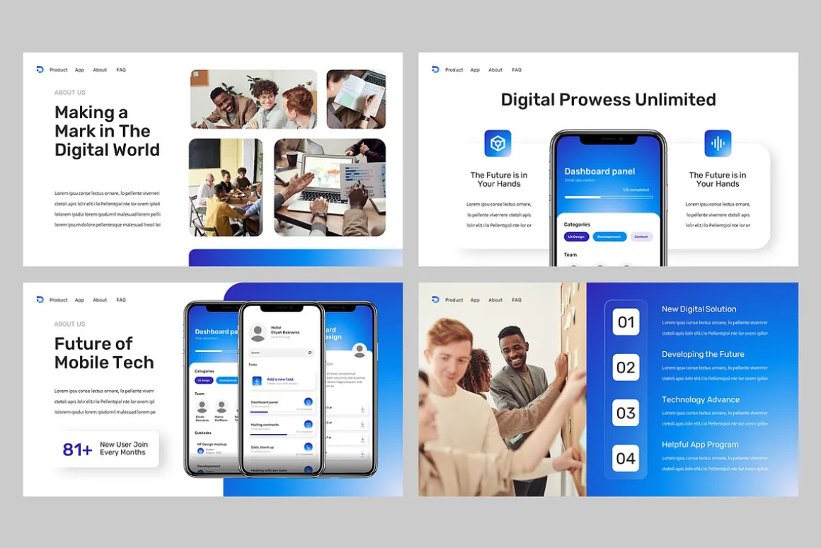 DIGILOC - Mobile App Powerpoint