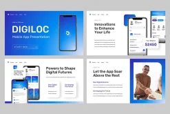 DIGILOC - Mobile App Powerpoint