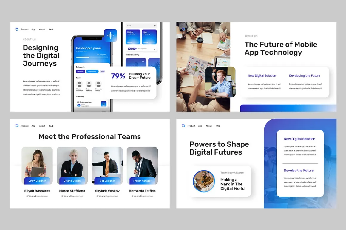 DIGILOC - Mobile App Powerpoint