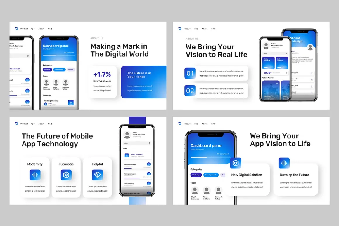 DIGILOC - Mobile App Powerpoint