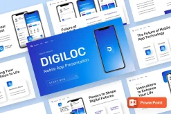 DIGILOC - Mobile App Powerpoint