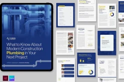 Digital Brochure & Report Template