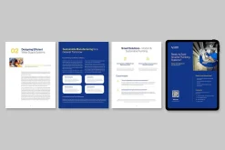Digital Brochure & Report Template