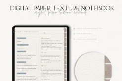 Digital Notebook - Paper Texture