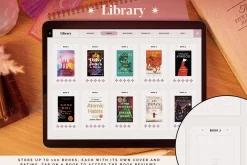 Digital Reading Journal – Purple