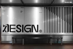 Digital Screen Advertising Mockup