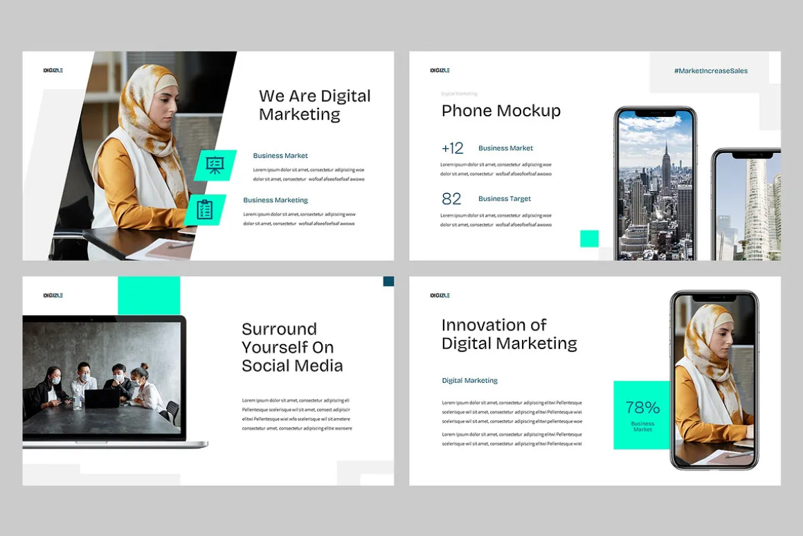 DIGIZLE - Marketing Powerpoint