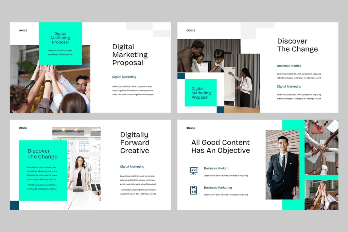 DIGIZLE - Marketing Powerpoint
