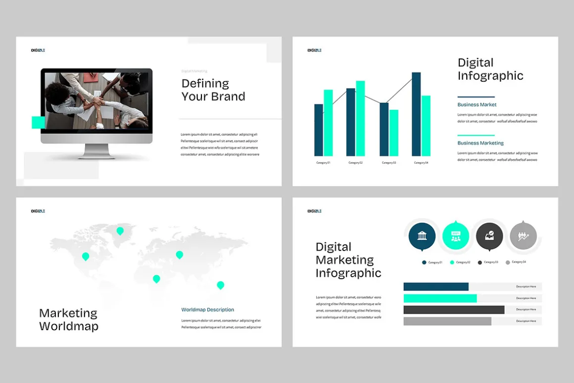 DIGIZLE - Marketing Powerpoint