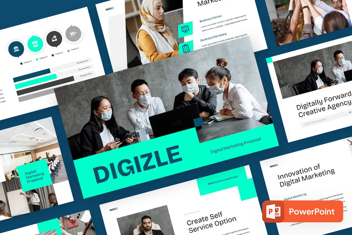 DIGIZLE - Marketing Powerpoint
