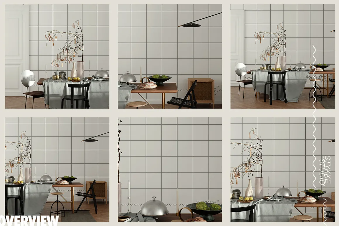 DINNER TIME | Wallpaper Mockup