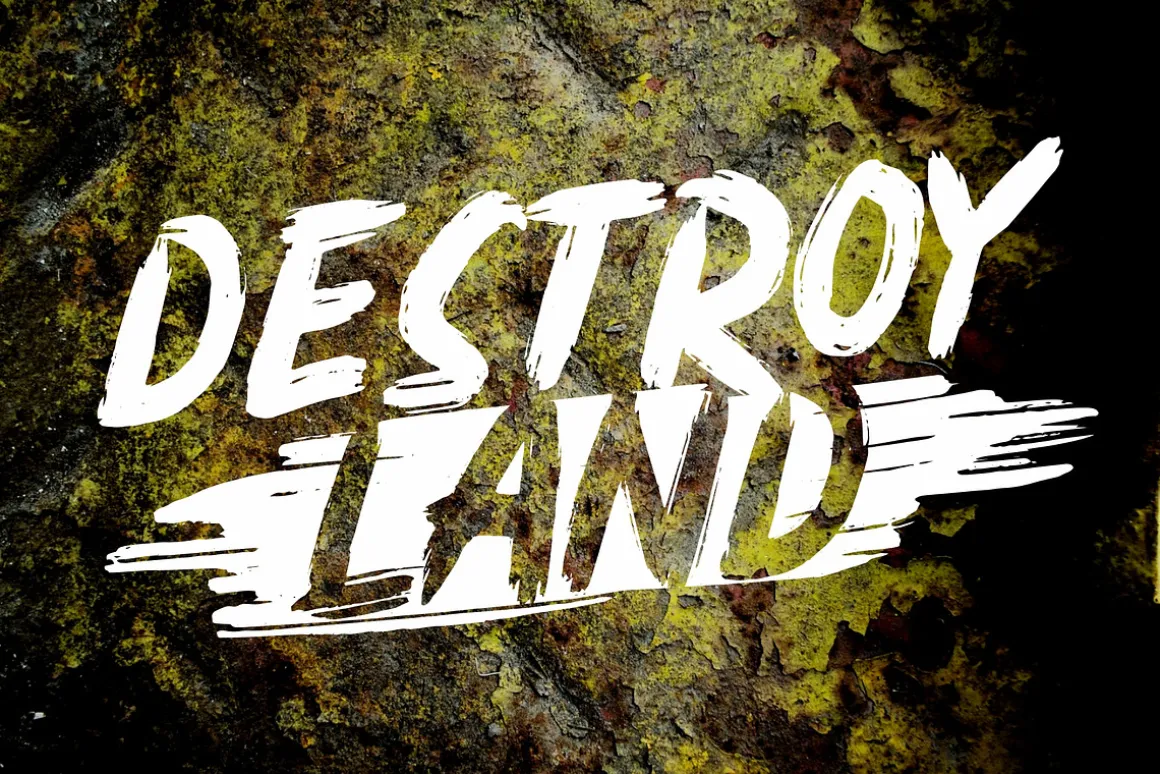 Dirty Brush Font