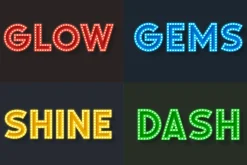 Disco Lights Bright Alphabet