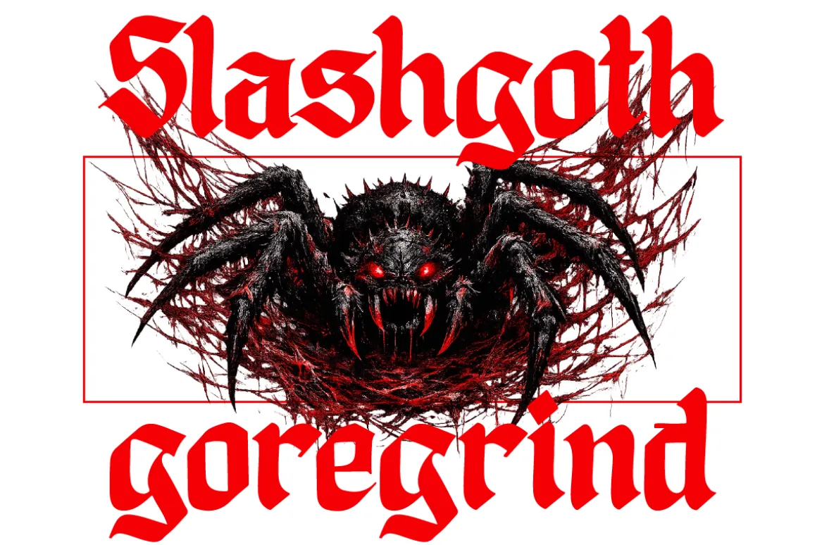 Disgored Blackleter Display Font