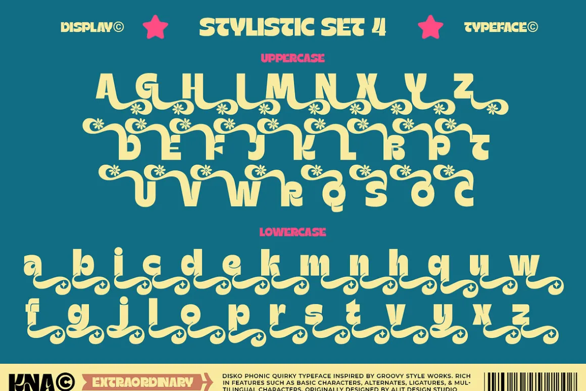 Disko Phonic Typeface