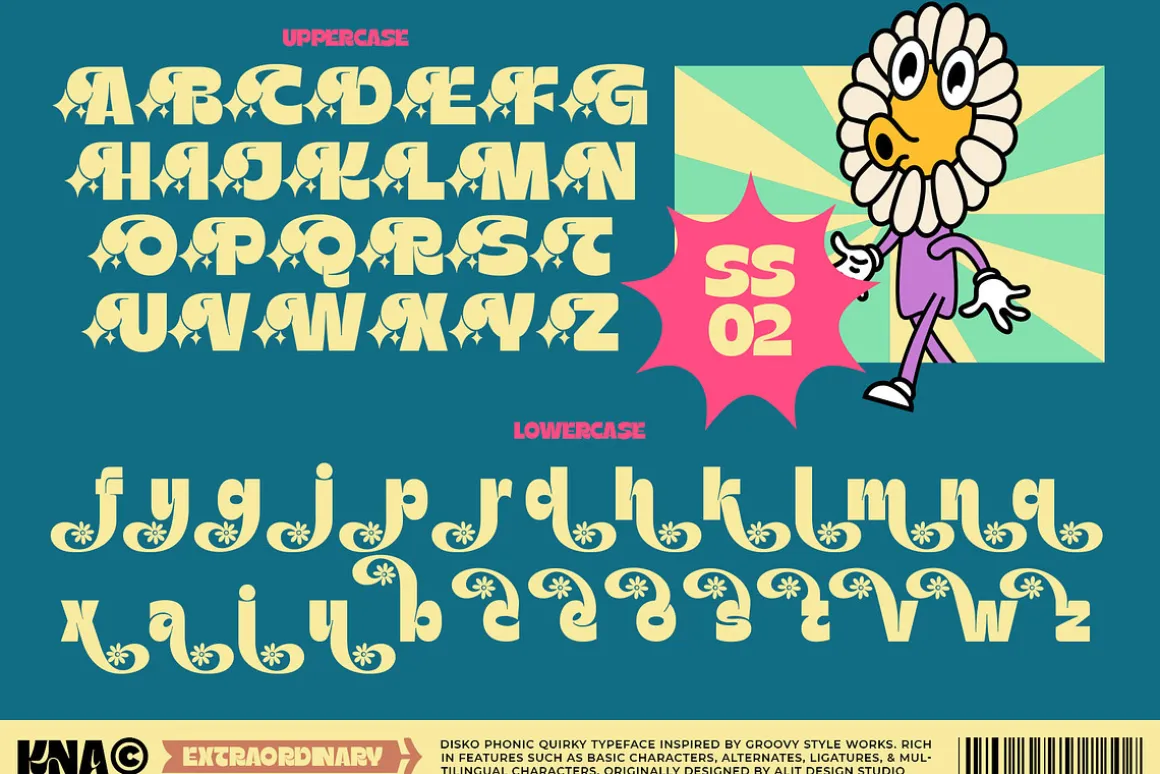 Disko Phonic Typeface