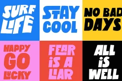 Display font Pumped up kicks