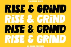 Display font Pumped up kicks