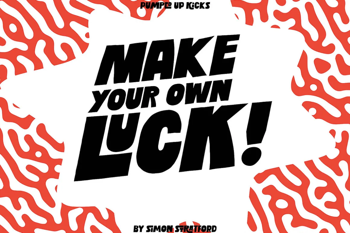 Display font Pumped up kicks