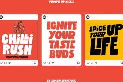 Display font Pumped up kicks