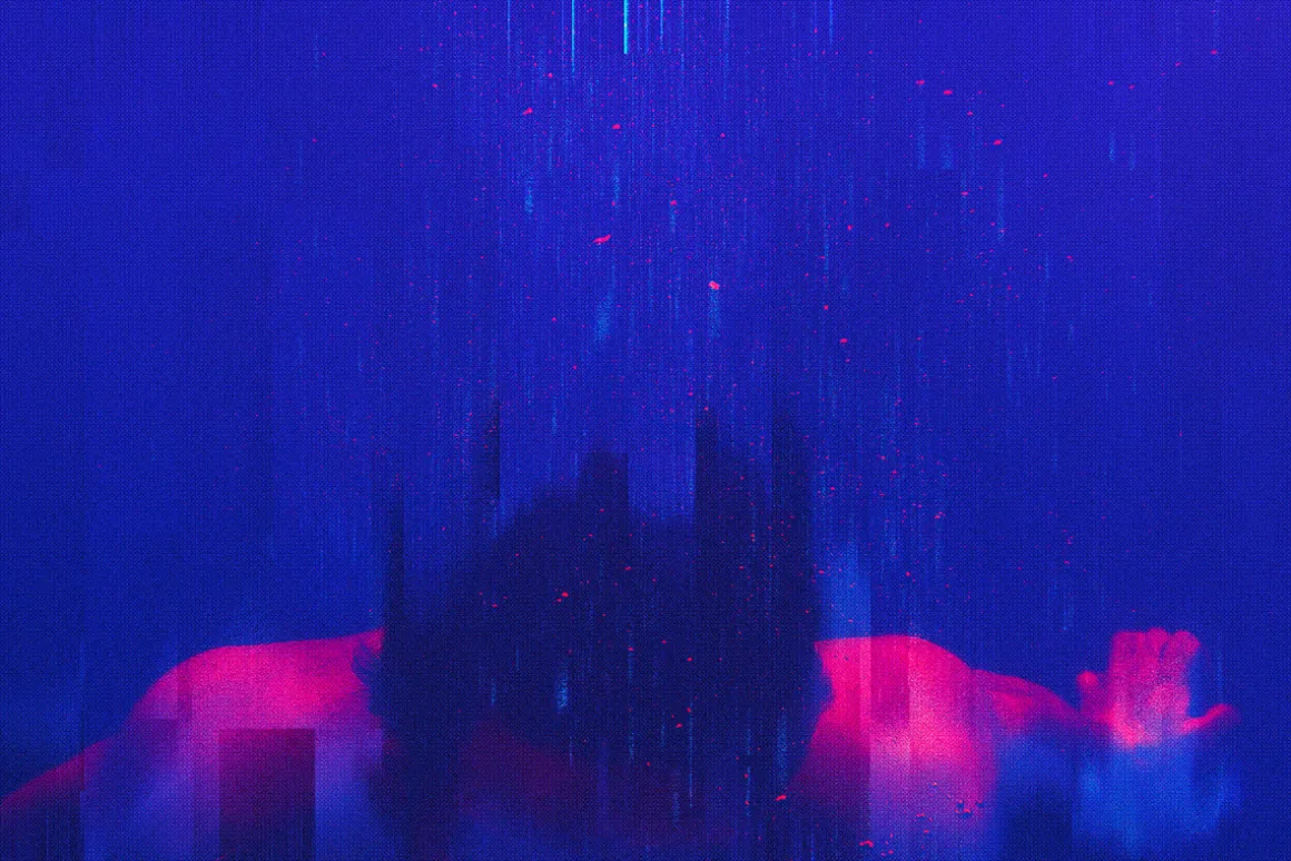 Distortion Glitch Photo Effects