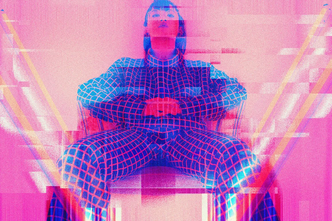Distortion Glitch Photo Effects