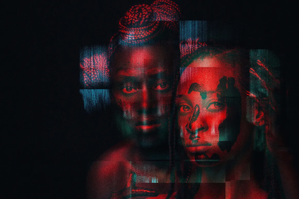 Distortion Glitch Photo Effects