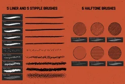 Distressed Brushes For Procreate