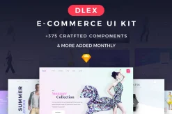 Dlex E-Commerce UI Kit Ultimate