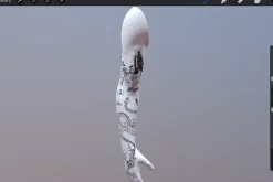 3D Object Arm Model Tattoo Realistic