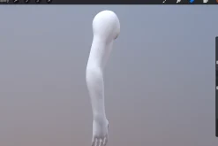 3D Object Arm Model Tattoo Realistic