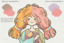 DolliBox Kawaii procreate brushes