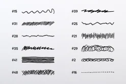 Doodle Brush Collection