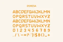 Doresa - Funny Font