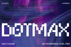 Dotmax - Random Pixel Font