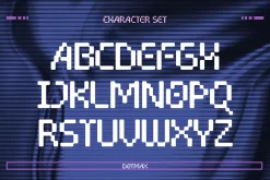 Dotmax - Random Pixel Font