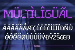 Dotmax - Random Pixel Font