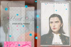 Dotted Paper Overlays & Frames