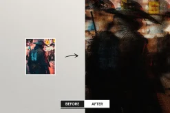 Double Self Square And Poster Effect