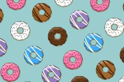 Doughnuts vector pack