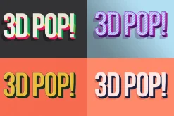 3D POP! Photoshop Effects Vol. 2