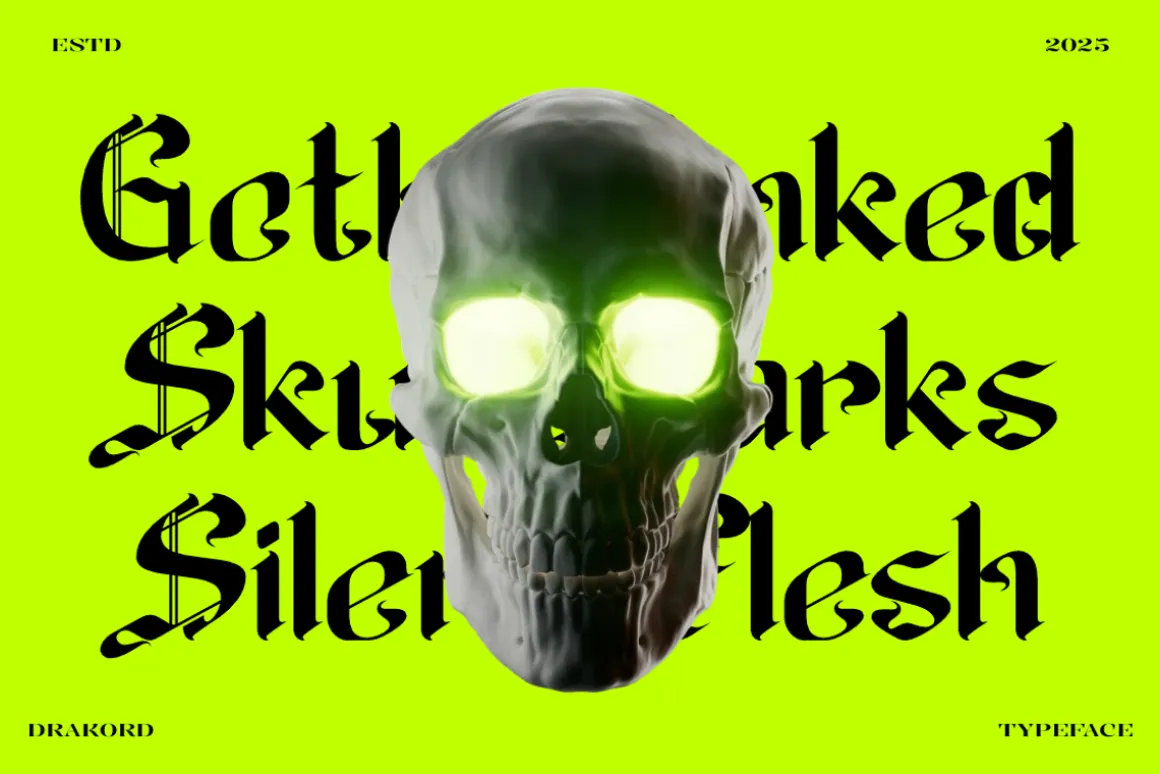 Drakord Blackletter Font