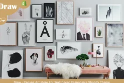 Draw Canvas Art Shopify Theme