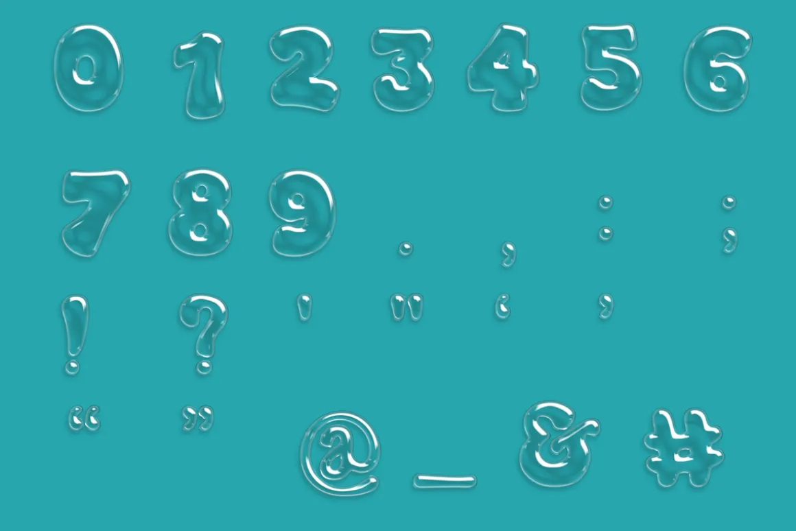 Drink Bitmap Font