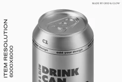 Drink Can Mockup - 12oz / 355ml